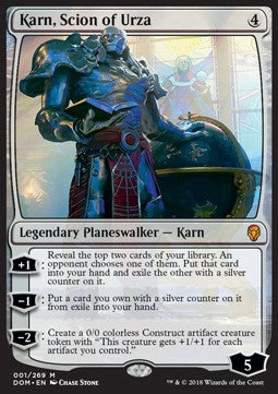 Karn, Scion of Urza DOM-1 Mythic Near Mint Englisch