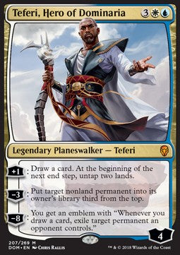 Teferi, Held Dominarias DOM-207 Mythic Excellent Deutsch
