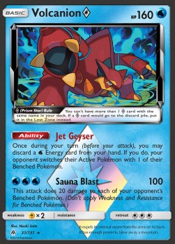 Volcanion ◇ FLI-31 Holo Rare Excellent Deutsch