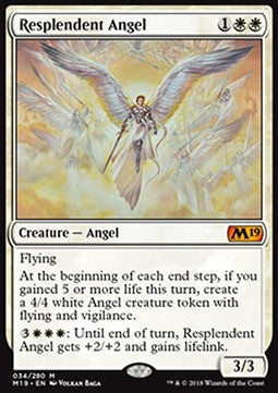 Resplendent Angel M19-34 Mythic Poor Englisch