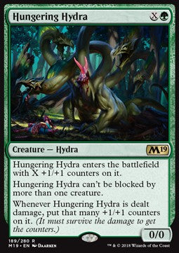 Ausgehungerte Hydra M19-189 Rare Excellent Deutsch