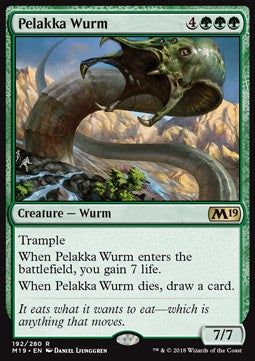 Pelakka Wurm M19-192 Rare Good Englisch