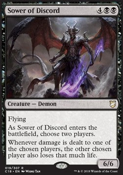 Sower of Discord C18-19 Rare Excellent Englisch