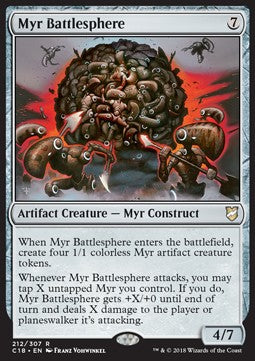 Myr Battlesphere C18-212 Rare Near Mint Englisch
