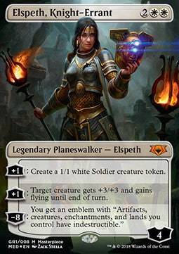 Elspeth, Knight-Errant MED- Masterpiece Excellent Englisch Foil