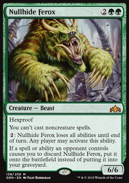 Nullhide Ferox GRN-138 Mythic Excellent Englisch