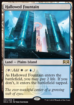 Hallowed Fountain RNA-251 Rare Good Englisch