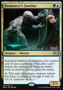 Biomancer's Familiar RNA-158 Rare Near Mint Englisch