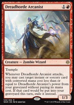 Dreadhorde Arcanist WAR-125 Rare Good Englisch