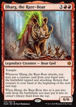 Ilharg, the Raze-Boar WAR-133 Mythic Near Mint Englisch