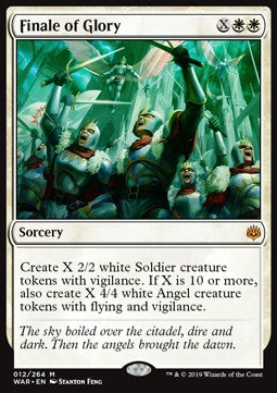 Finale of Glory WAR-12 Mythic Excellent Englisch