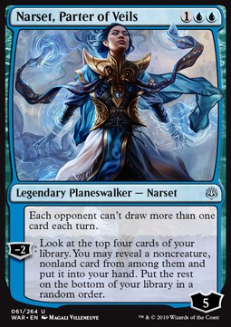 Narset, Parter of Veils WAR-61 Uncommon Excellent Englisch