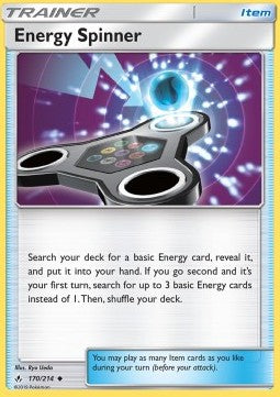 Energie-Spinner UNB-170 Uncommon Good Deutsch Reverse Holo