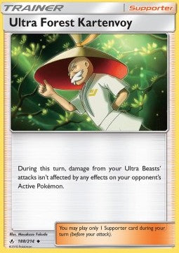 Ultra Forest Kartenvoy UNB-188 Uncommon Near Mint Englisch Reverse Holo
