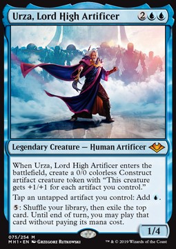 Urza, Lord High Artificer MH1-75 Mythic Excellent Englisch
