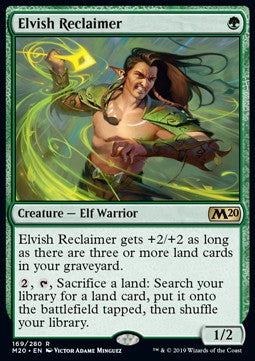 Elvish Reclaimer M20-169 Rare Excellent Englisch