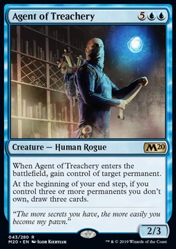 Agent of Treachery M20-43 Rare Good Englisch
