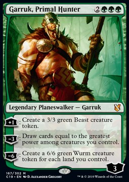 Garruk, Primal Hunter C19-167 Mythic Excellent Englisch