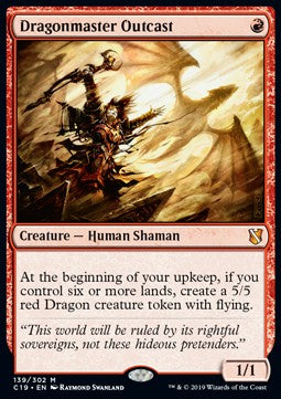 Dragonmaster Outcast C19-139 Mythic Near Mint Englisch
