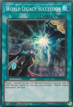 Nachfolge des Weltvermächtnisses MP19-038 Secret Rare Excellent Deutsch