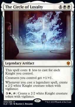 The Circle of Loyalty ELD-9 Mythic Near Mint Englisch