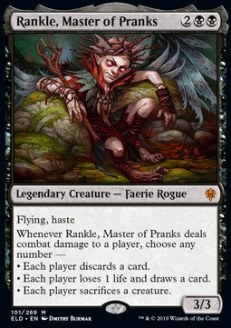 Rankle, Master of Pranks ELD-101 Mythic Near Mint Englisch