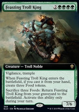 Feasting Troll King XELD-368 Rare Excellent Englisch