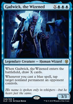 Gadwick, the Wizened ELD-48 Rare Near Mint Englisch Foil