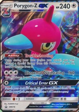 Porygon-Z GX SM-216 Promo Played Deutsch