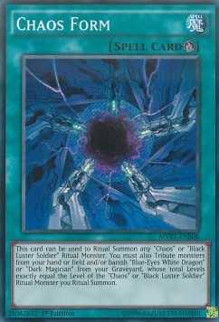 Chaosform (V.3) MVP1-S08 Secret Rare Near Mint Deutsch 1. Auflage