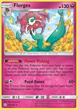 Florges CEC-152 Holo Rare Excellent Deutsch