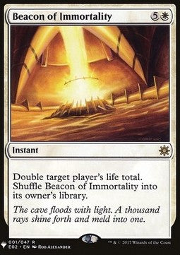 Beacon of Immortality MYS-1 Rare Near Mint Englisch