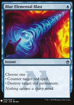Blue Elemental Blast MYS-43 Uncommon Near Mint Englisch