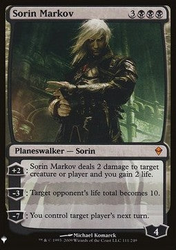 Sorin Markov MYS-111 Mythic Near Mint Englisch