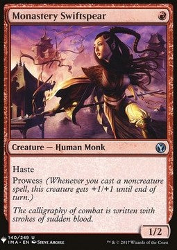 Monastery Swiftspear MYS-140 Uncommon Near Mint Englisch