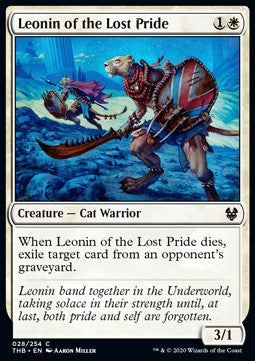 Leonin of the Lost Pride THB-28 Common Excellent Englisch