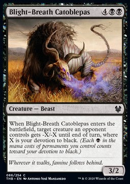 Blight-Breath Catoblepas THB-86 Common Near Mint Englisch