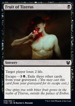 Fruit of Tizerus THB-96 Common Near Mint Englisch