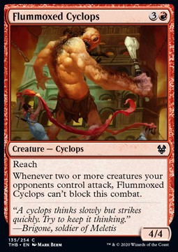 Flummoxed Cyclops THB-135 Common Excellent Englisch