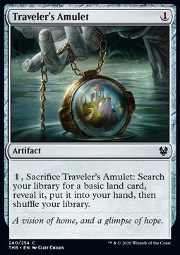 Traveler's Amulet THB-240 Common Near Mint Englisch