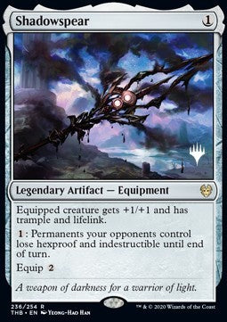 Shadowspear PTHB-236 Rare Good Englisch Foil