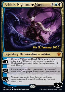 Ashiok, Nightmare Muse PTHB-208 Mythic Near Mint Englisch Foil