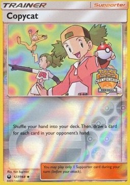 Copycat CES-127 Promo Light Played Englisch Reverse Holo