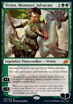 Vivien, Monsters' Advocate IKO-175 Mythic Excellent Englisch