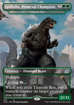 Titanoth Rex XIKO-377 Uncommon Near Mint Englisch Foil