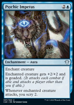 Psychic Impetus C20-37 Uncommon Near Mint Englisch