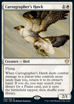 Cartographer's Hawk C20-24 Rare Excellent Englisch