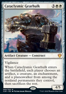 Cataclysmic Gearhulk C20-80 Mythic Near Mint Englisch