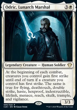 Odric, Lunarch Marshal C20-95 Rare Near Mint Englisch