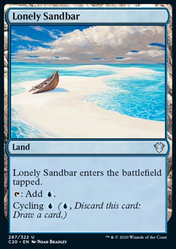 Lonely Sandbar C20-287 Uncommon Near Mint Englisch